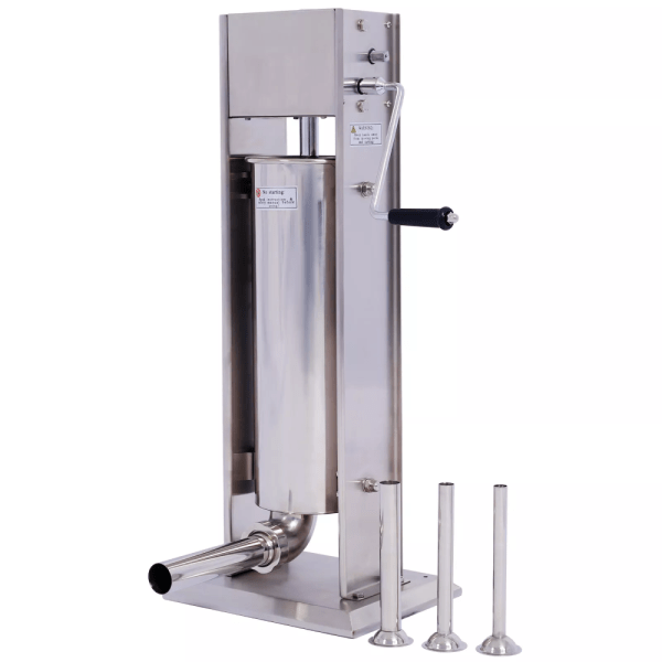 7L Manual Vertical Sausage Stuffer Machine Stainless Steel Sausage Meat Maker